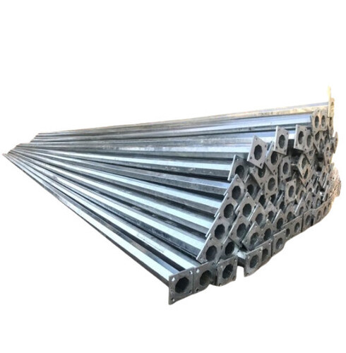 Hot Dip Galvanized Street Light Pole