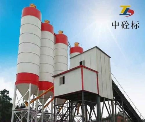 HZS90 Concrete Batching Plant And Cement Mixing Plant