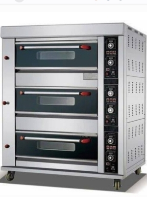 three deck oven