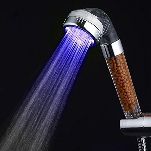 Bath Hardware Sets Spa Anion Ducha Chuveiro Led Lighting Bathroom Shower