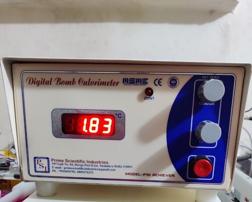 Bomb Calorimeter - Application: Scientific Instrument