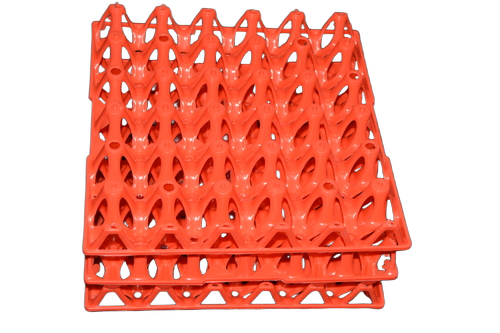 येलो प्लास्टिक एग ट्रे (हैचरी)