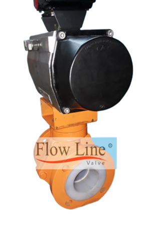 PVDF Lined Ball Valve - Customized Size , Precision Engineered for Industrial Applications