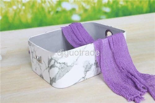 Marble Colour Desktop Organizer Storage Box