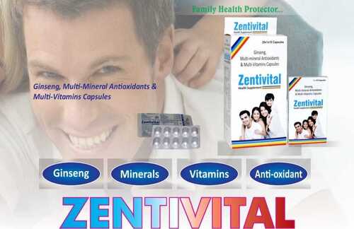 Zentivital For Multi Vitamins Capsules with 36 Months of Shelf Life
