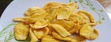 Yellow Vitamin Rich Sliced Dried Jackfruit