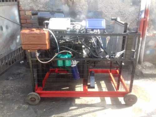 SIX CYLINDER CRDI Diesel Engine In Running Condition