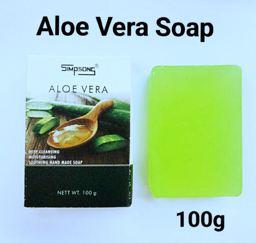 100% Herbal Aloe Vera Soap 100g Pack for All Types of Skin