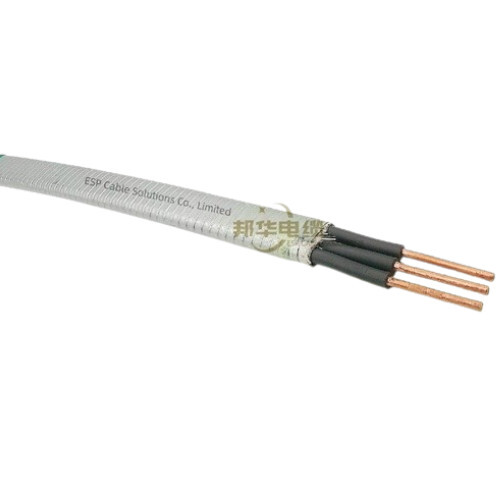 Electrical Submersible Pump Cable - Armored Material: Galvanized Armor