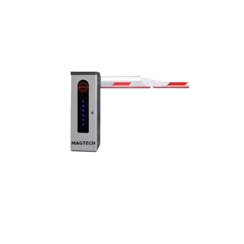 High Performance Boom Barrier - Mild Steel 110 Kg Weight Silver Color | Durable Automatic Functionality Electric Power Required