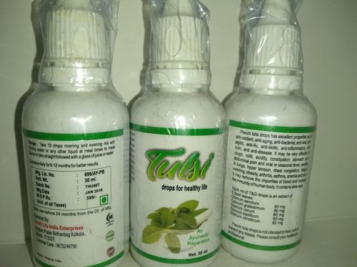 Herbal Punch Tulsi Drops Dosage Form: Liquid