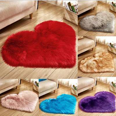 Polyester Wool Imitation Sheepskin Rugs