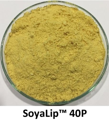 Yellow Pure Soya Lecithin Powder