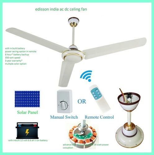 Ac Dc Celing Fan Blade Diameter: 48 Inch (In)