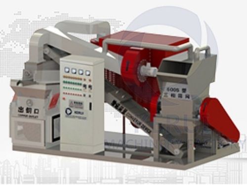 Kr600S Copper Wire Separator Machine Dimension(L*W*H): 3900*1900*2300 Millimeter (Mm)