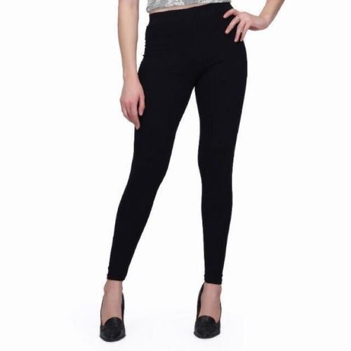 Pink High Waist Ladies Cotton Lycra Ankle Leggings, Casual Wear, Skin Fit at  Rs 155 in Ahmedabad