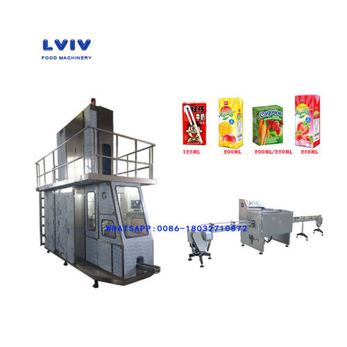 Aseptic Brick Juice Filling And Packing Machine