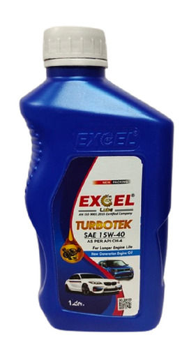 99.9% Pure Liquid Form Turbotex Sae 15W-40 Lubricants Engine Oil For Car