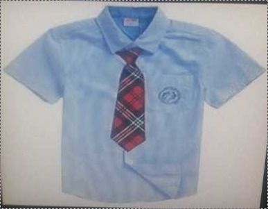 School Uniforms Cotton Shirts Age Group: Childrens