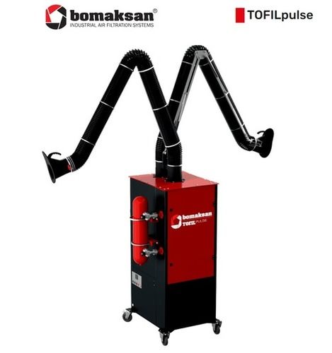 1500W 420V Two Arm Mobile Welding Fume Extractor Bomaksan Tofil Pulse Input Voltage: 420 Volt (V)