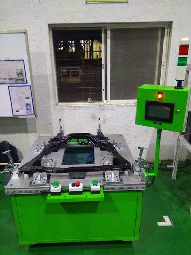 Automatic Part Detection Machine With Barcode Printing