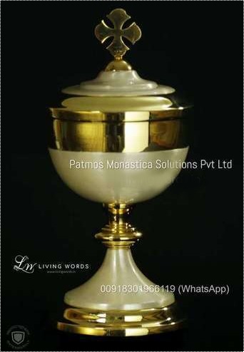 ब्रास एंड गोल्ड प्लेटेड चर्च सिबोरियम