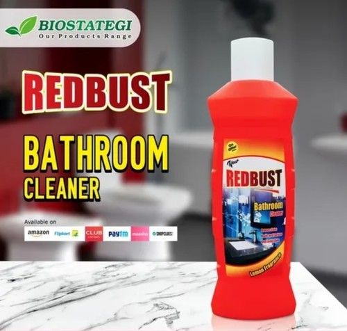 Red Redbust Lemon Fragrance Bathroom Cleaner 500Ml For Floor And Bathroom