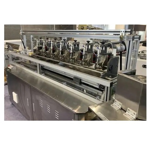 Paper Drinking Straw Making Machine - Color: Silver