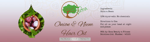 Onion & Neem hair oil