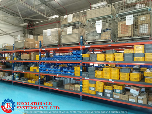 Material Handling Rack - Superior-Grade Steel, Optimized for Warehouse Efficiency | Cost-Effective, Quality Approved, Fine Finish