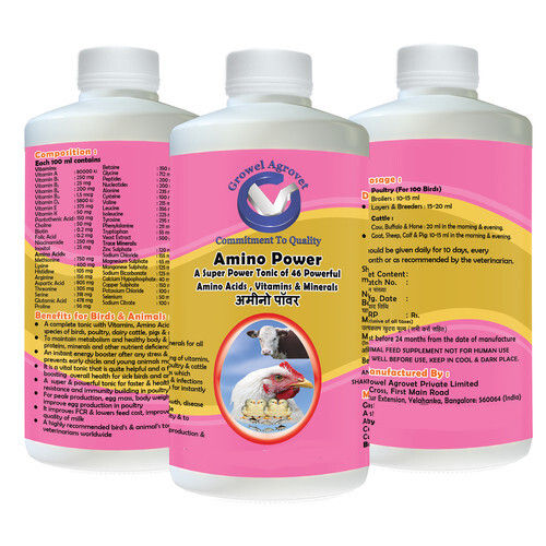 A Blend of 46 Amino Acids Vitamins and Minerals for Broiler and Layer Poultry