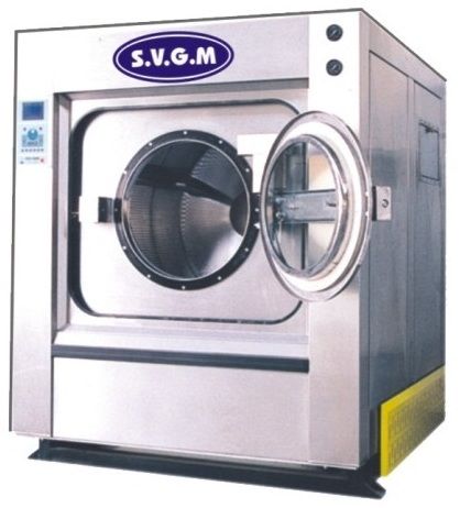 Fully Automatic Washer Extractor - Stainless Steel, 20kg to 100kg Capacity | Microprocessor Controlled, Soft Mount, Digital Display