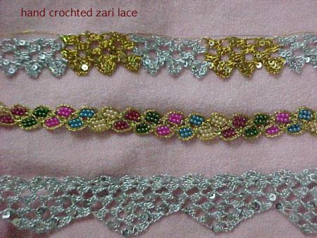 Crochet Zari Laces