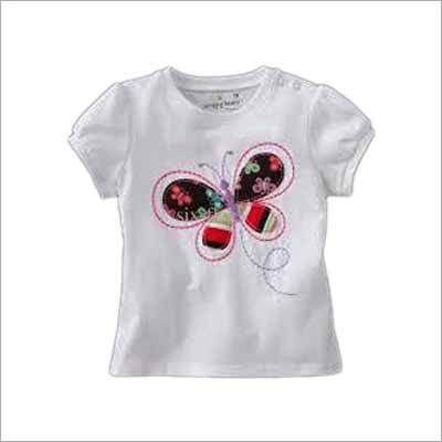 Embroidered Girls T Shirts