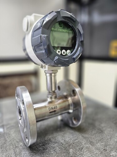Digital Flow Meter - Color: White