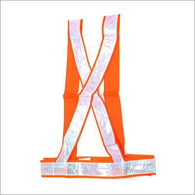 Reflective Cross Bar Safety Jacket