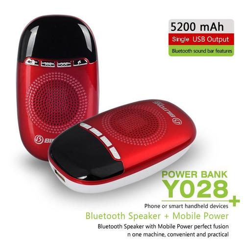 Power Bank LED Lighting Bluetooth Speaker