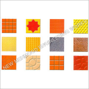 Common Designer Chequered Tiles Moulds