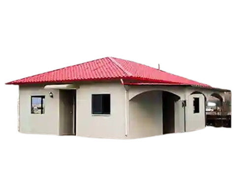 Prefabricated Houses - Color: Cream