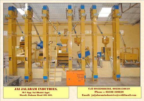 Rice Mill - High-Performance Grinding Chamber | Sturdy Build, Power Efficient, Compact Design, Negligible Maintenance