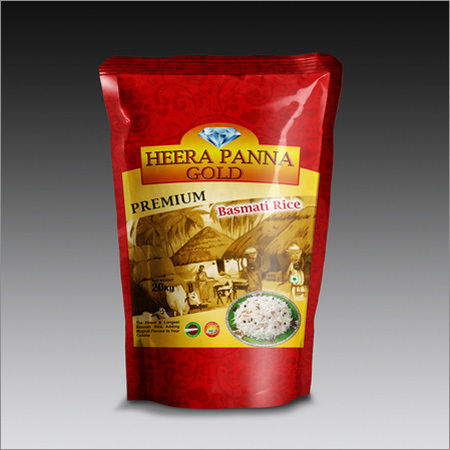 Heera Panna Gold Premium Basmati Rice - Non-Woven Fabric & BOPP Bags, Aged Perfection with Rich Aroma and Royal Flavor