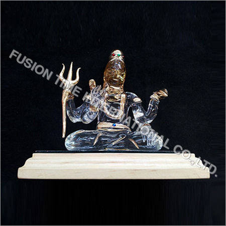 Glass Shiva Idols