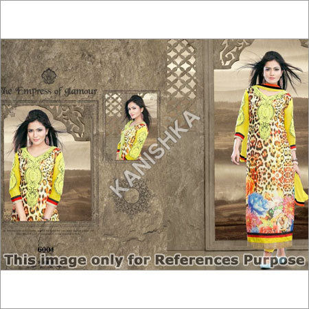 Yellow Long Digital Printing Suits