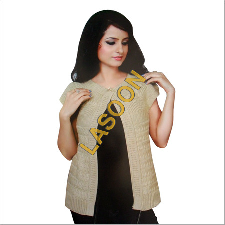 Elegant Ladies Cardigan - Luxurious Wool Blend, Winter Season Wear, Color Fastness and Modern Design