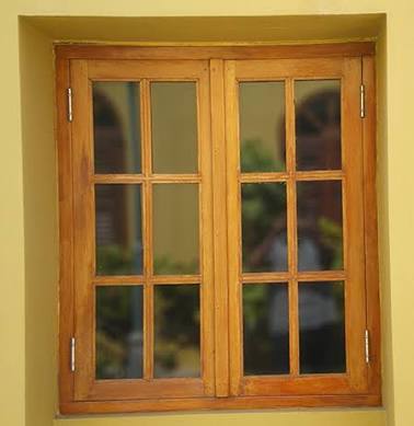 Teakwood Window Frames