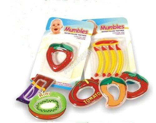 Water Filled Teethers - Skin Friendly Material, Ideal for Teething Relief | Efficient Packaging, Attractive Shapes, Educational Option