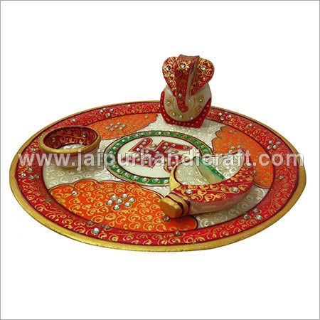 Marble Pooja Thali