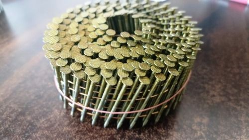 Wire Collated Coil Nail Application: Wooden Box And Wooden Pallet