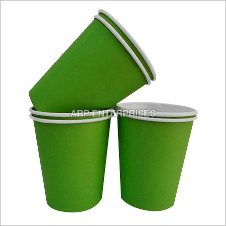 Plain Coloured Paper Cups