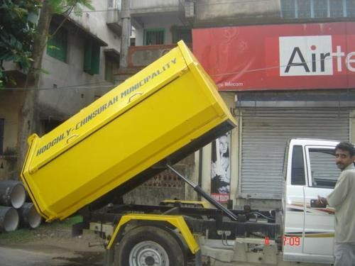 Tipping Hydraulic Cover Container